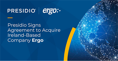 Ergo has entered into a definitive agreement to be acquired by Presidio